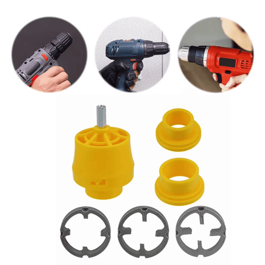 Solid Spare PVC Thread Maker Tool Pipe Threader Plumbing Tool with 3 Dies for Electric Drill