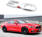2x Side Badge Fender Emblems 3D Chrome Finish Logo 5.0 Decal Ford Mustang Cars