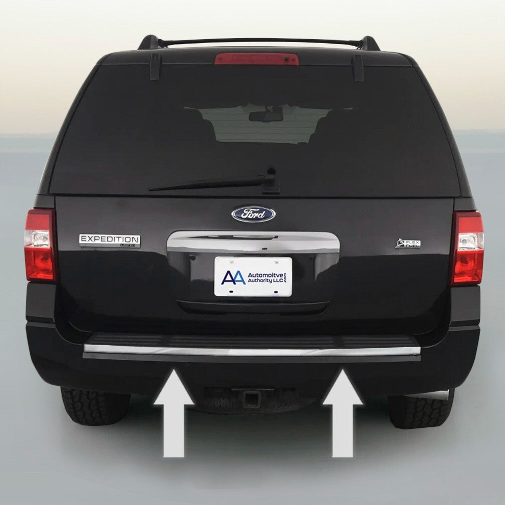 CHROME REAR BUMPER TRIM TAILGATE MOLDING PACKAGE For FORD EXPEDITION 07-16
