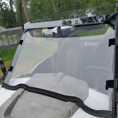 Solid Spare Full Windshield For Polaris RZR 900 1000 Turbo 2014-2021 w assembly fitting sets