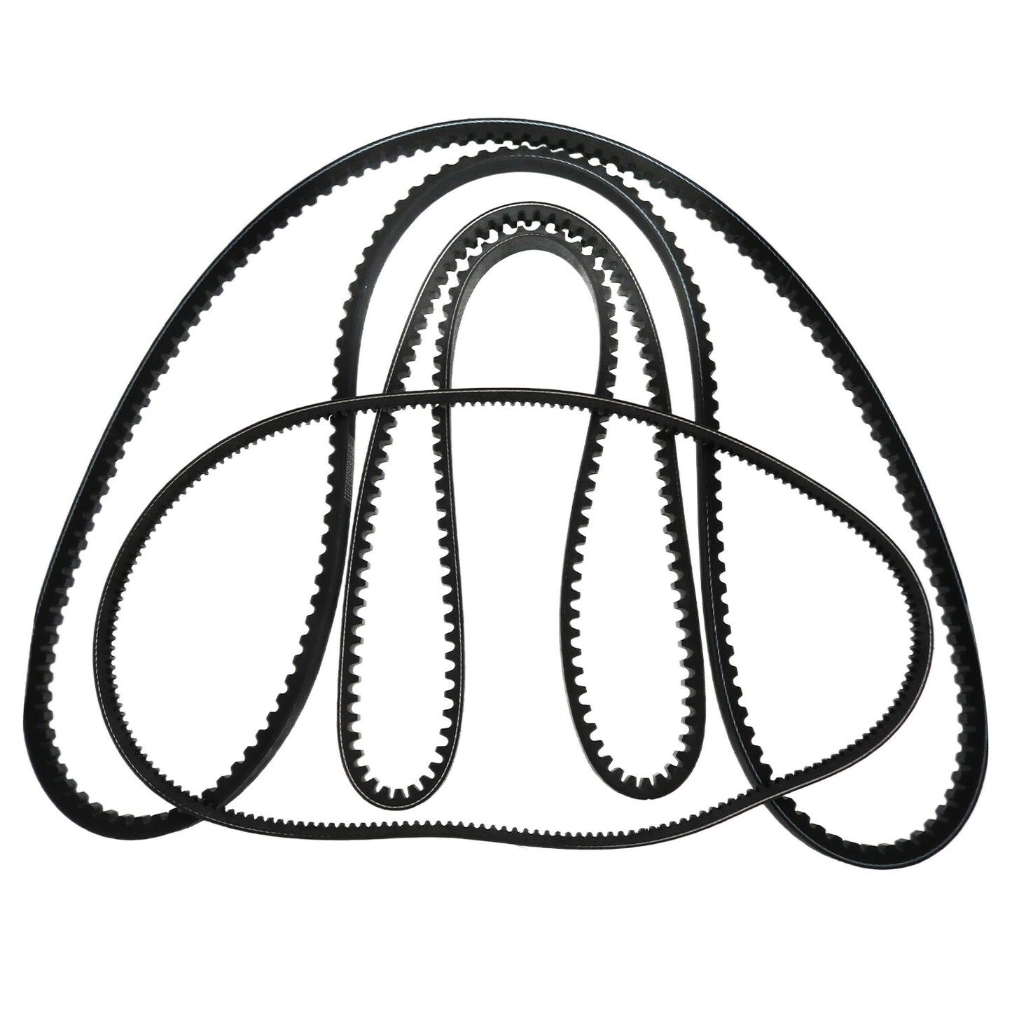 Solid Spare Belt Set For Thermo King SB Trailer Units 78-1341 78-603 78-629 Belts 3 Piece