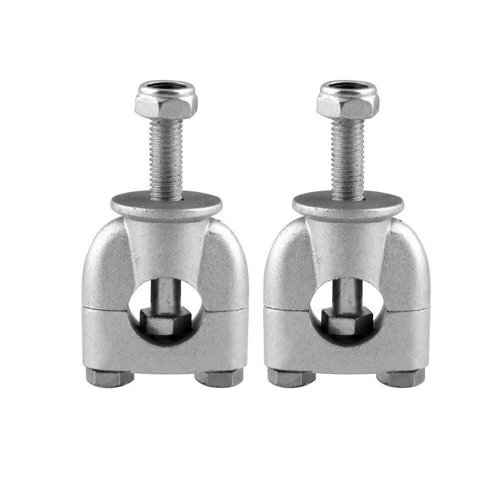 HandleBar Bar Mount Clamps Risers Adapter 7/8" 22mm Fit For ATV Dirt Bike CNC