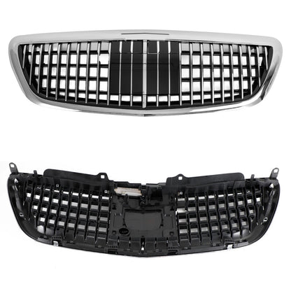 Fit 2014-2020 Mercedes Benz S-Class W222 S450 Chrome Front Grille MayBach W/ACC