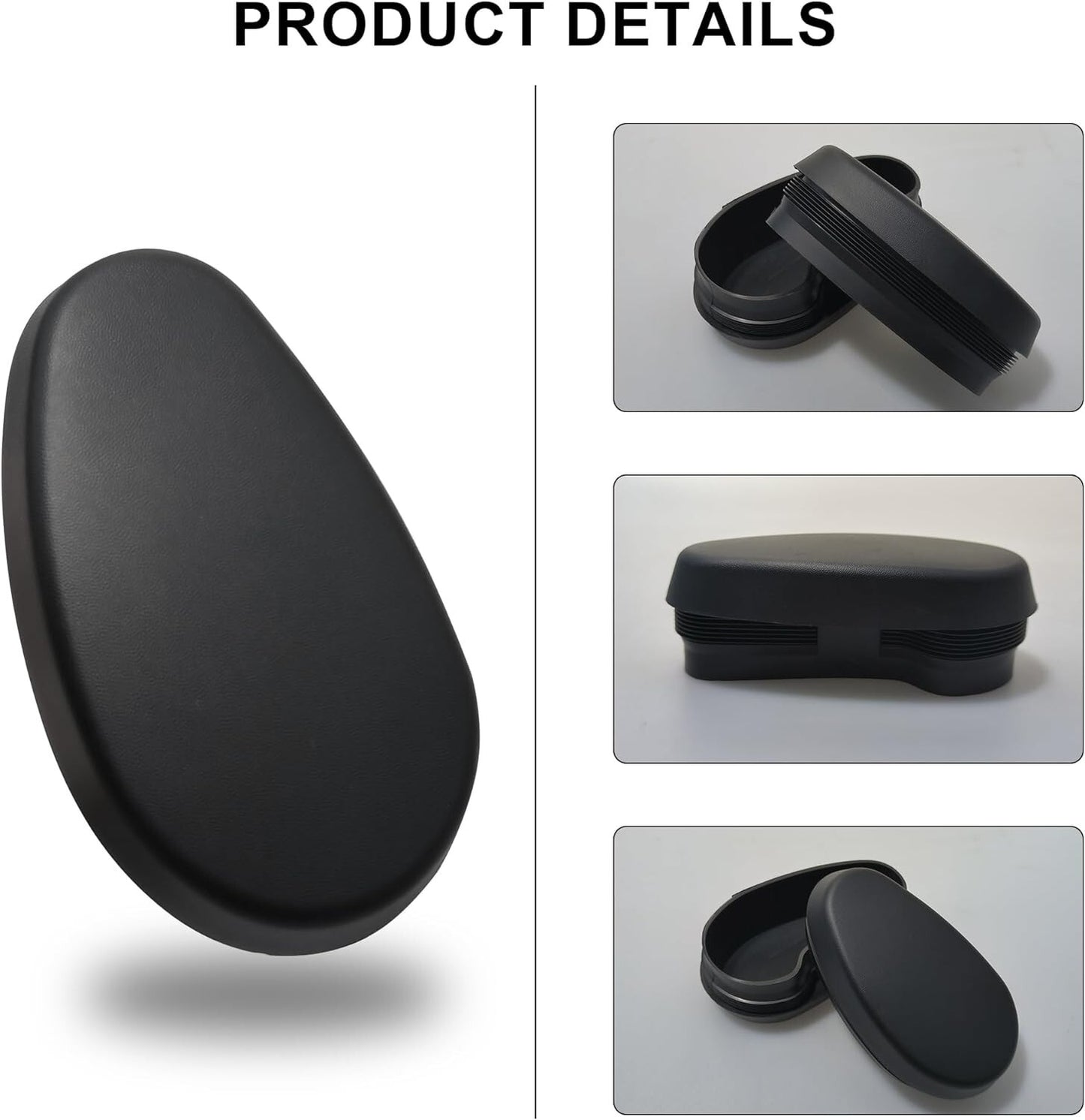 Tubular Side Steps Bars End Caps Replacement Set Fits 2009-2022 Dodge Ram 1500