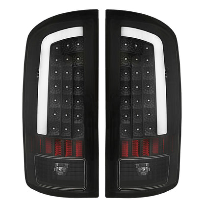 Solid Spare For 2002 2003-2006 Dodge Ram 1500 2500 3500 LED Tail Lights Brake Lamps Clear