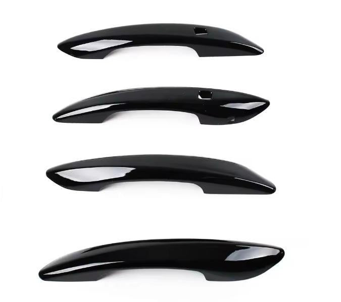 For 2020-2025 Hyundai Sonata GLOSS BLACK Door Handle Covers Overlay W/ 2 SMK