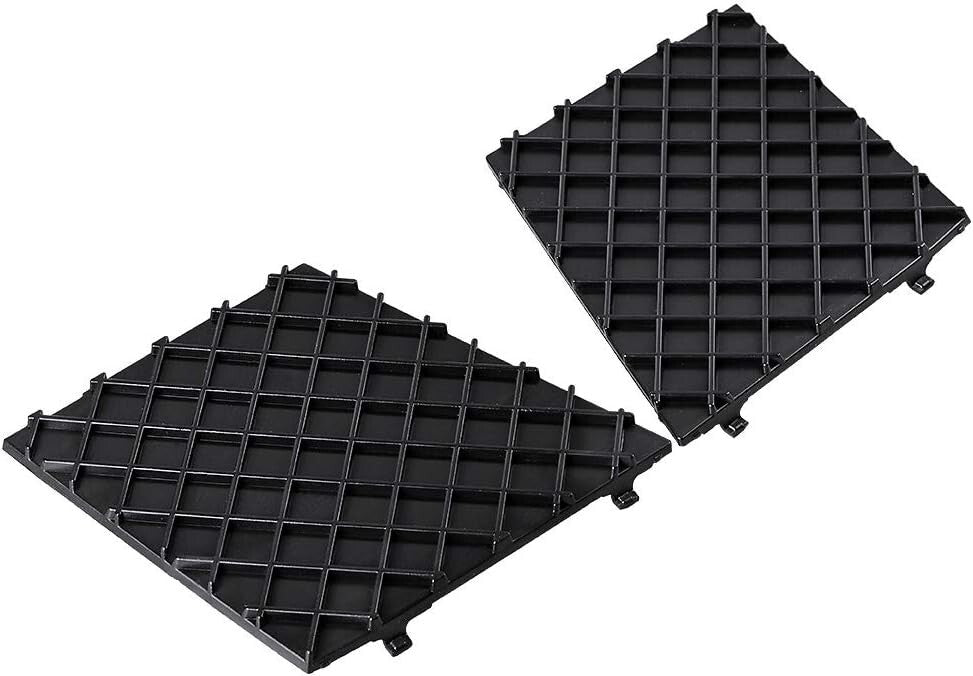 For BMW E60 E61 M Sport Front Bumper Lower Mesh Grill Trim Cover Pair LH+RH