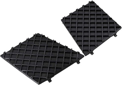 For BMW E60 E61 M Sport Front Bumper Lower Mesh Grill Trim Cover Pair LH+RH