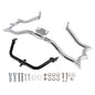 Engine Guard Crash Bar&Fairing Bracket Kit Chrome For Touring Road King Street