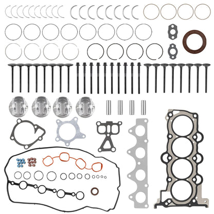 G4FD 1.6L Engine Rebuild Overhaul Kit Pistons & Rings Kit For Hyundai Kia Soul