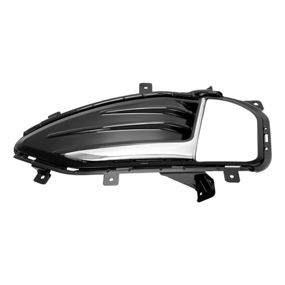 1Pc  Fog Light Cover For 2019-2024 Ford Edge Chrome Left Driver Side Bezel