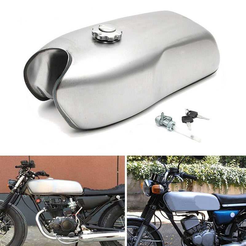 Custom Fuel Gas 2.4 BMW 9L/ Tank For Universal Honda Gallon US Racer Yamaha Cafe