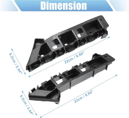 For 2012-2015 Volkswagen Passat 2013 2014 Bumper Support Brackets Left & Right