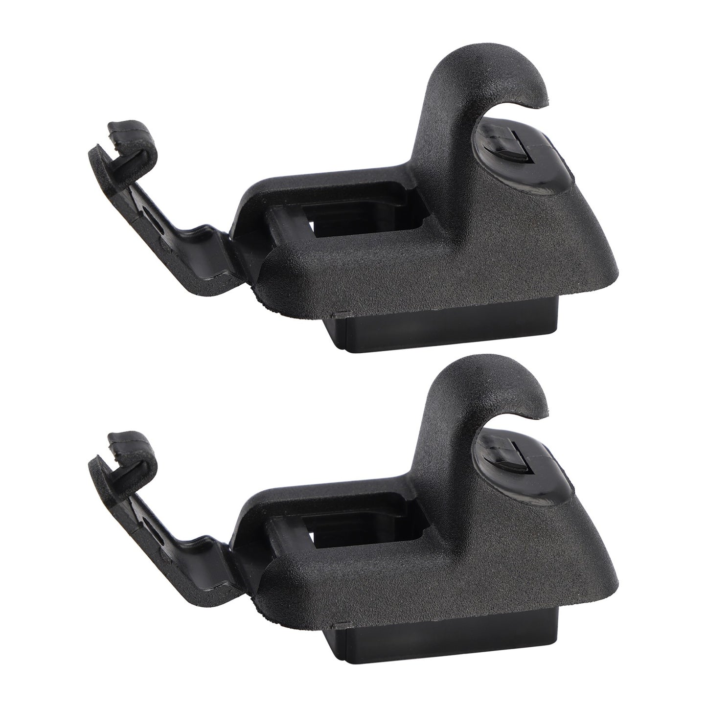 2x Black Sun Visor Clip 1RF14DX9AB Fit For Chrysler 300 Dodge Charger 2011-2020
