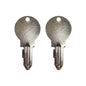 (2) Ignition Key For Kubota L & M Series Tractor - 32130-31810, 32130-31812