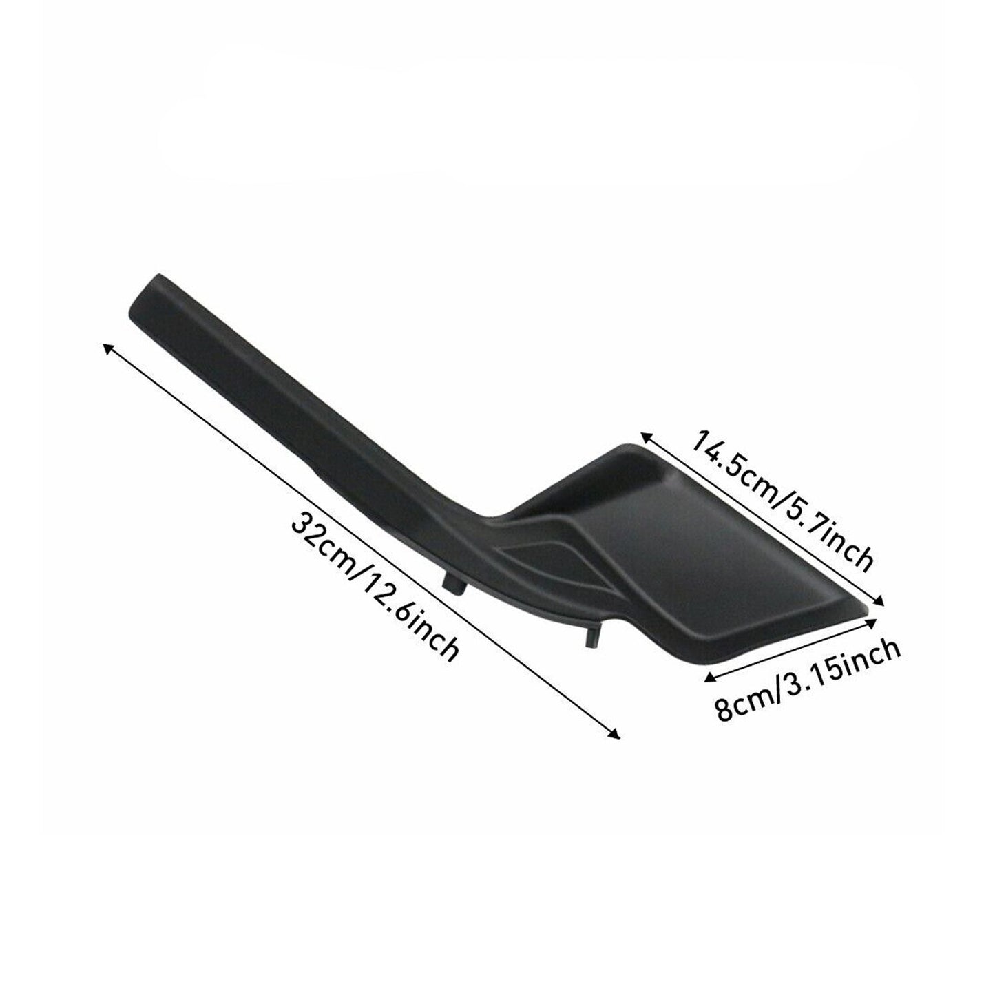 Front Windshield Wiper Side Cowl Extension Trim Cover For 2019-2020 Toyota RAV4