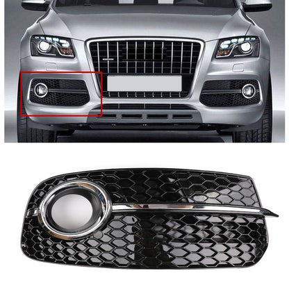Right SQ5 Style Fog Light Grill Grille For AUDI Q5 13-2017 Don't Fit SQ5 &SLINE