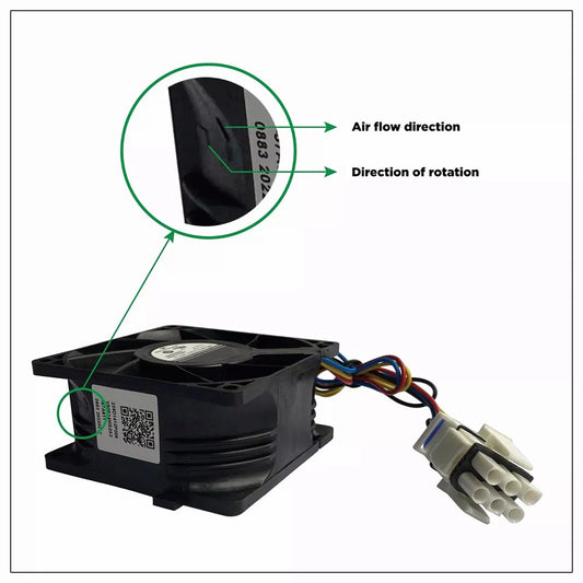 For GE Refrigerator Evaporator Fan Motor WR60x26866 WR49x25197 239D1412 New US