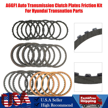 A6GF1 Auto Transmission Clutch Plates Friction Kit For Hyundai Transnation Parts