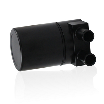 Billet Aluminum Oil Catch Can Tank Bottle Baffled For BMW N54 335i 535i Black