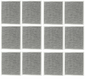 Solid Spare Range Hood Charcoal Filter for Broan 97007696 6105C 12 Pack