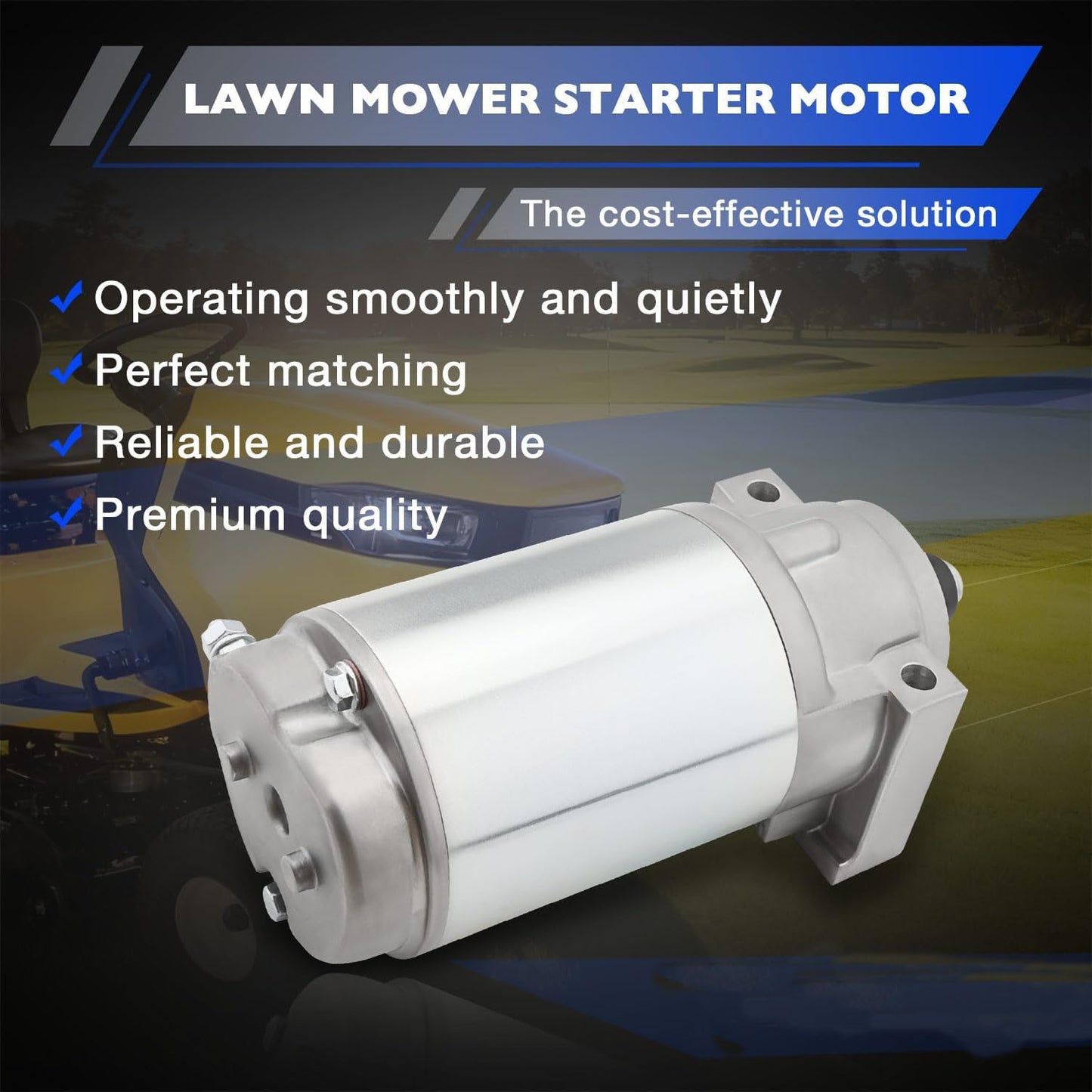 951-05549A Electric Starter Motor For MTD Troy Bilt Cub Cadet 382cc 439cc Engine