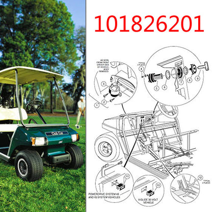 Ignition Key Switch For Golf Cart Club Car DS 101826201 Electric 36V/48V 1996-Up