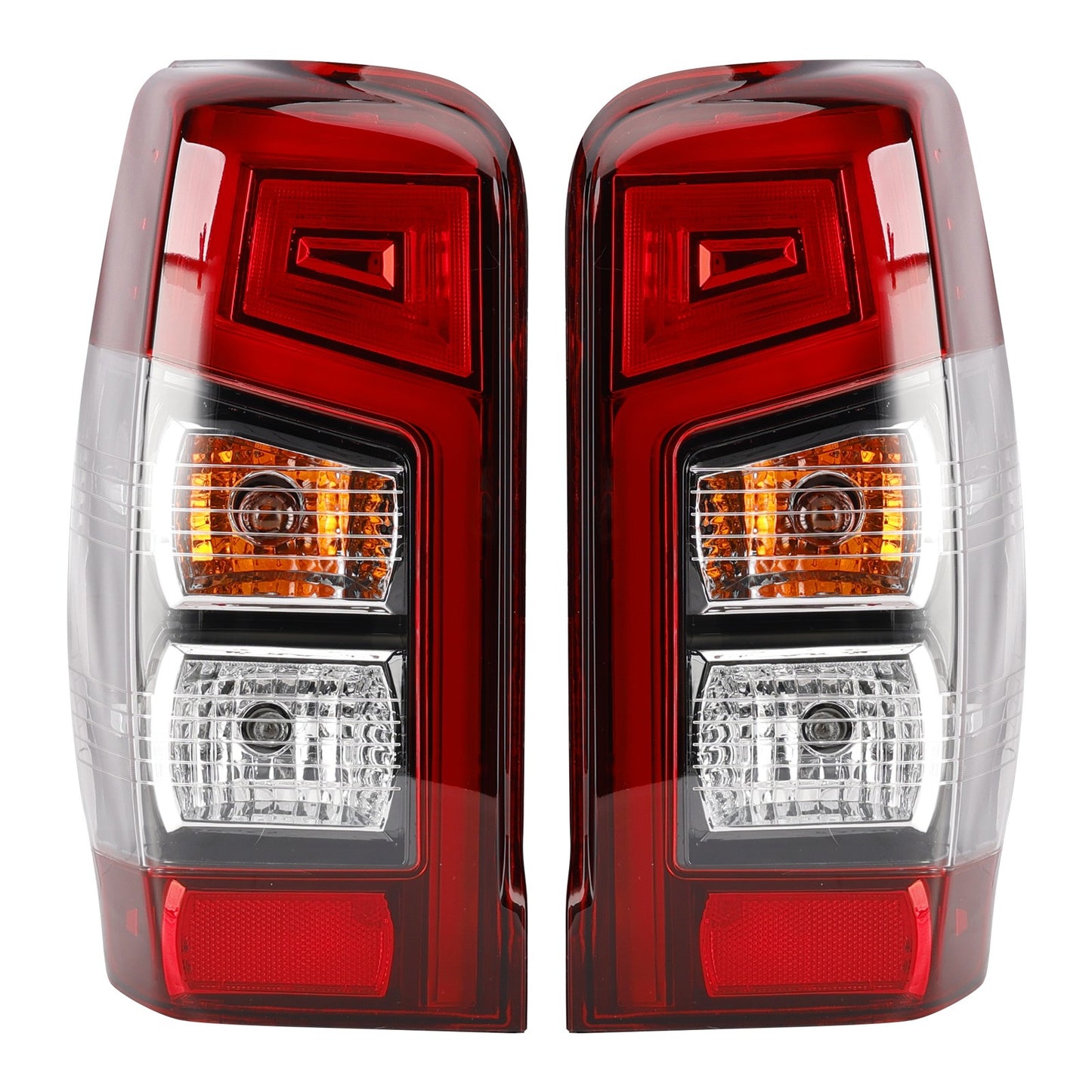 Pair LED Rear Stop Brake Tail Light Lamp For Mitsubishi Triton L200 2019-2023