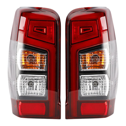 Pair LED Rear Stop Brake Tail Light Lamp For Mitsubishi Triton L200 2019-2023