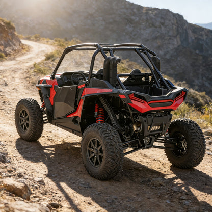 Solid Spare Snorkel Riser Kit For Polaris 2016-2021 RZR Turbo 4/S/S 4/XP/XP 4 Painted Black