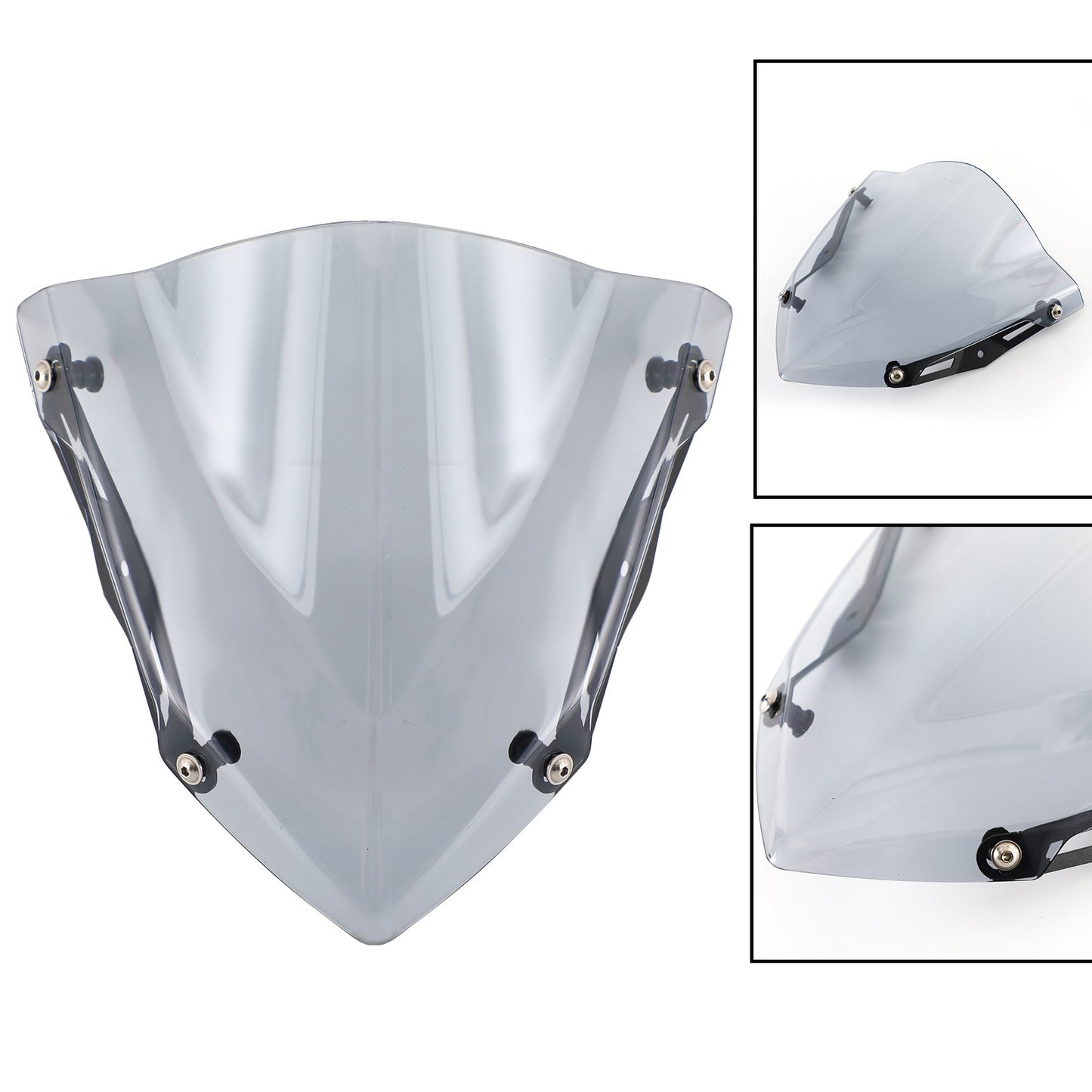 Windscreen Windshield Shield Protector For Yamaha MT-03 20-21 MT-25 20-25 Gray #