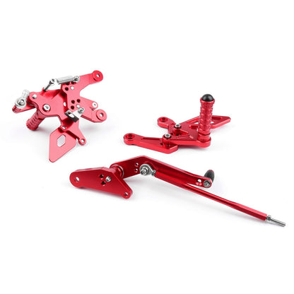 Adjustable Rearsets Foot Rest Pegs Rear Set Fit For Honda CBR500R CB500F 16-17 R