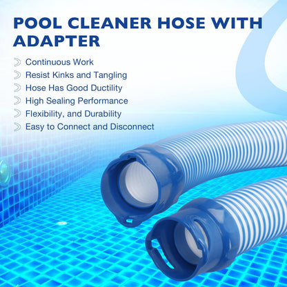 5Pcs 39" Pool Cleaner Twist Lock Hose For Zodiac Baracuda MX6 MX8 X7 T5 R0527700
