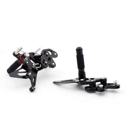Rearset Rear set Fit For Suzuki GSXR GSX-R 600/750 2006-2010 Black