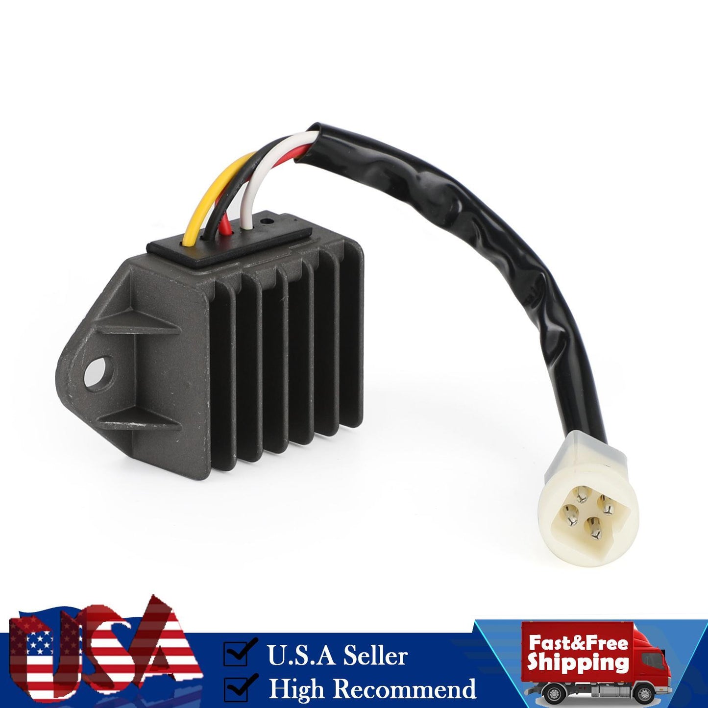 Rectifier Regulator For Yamaha YFM 200 DX Moto-4 YTM 200 225 Tri-Moto 1983-1988