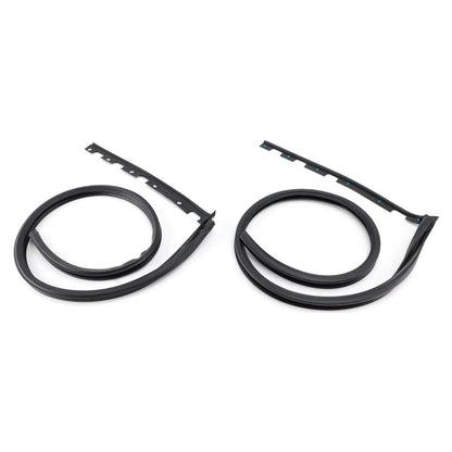 Left+Right Door Sub Seal Set Rubber For Honda 3D CIVIC 1996-2000 EK9 EK2-3 EK4