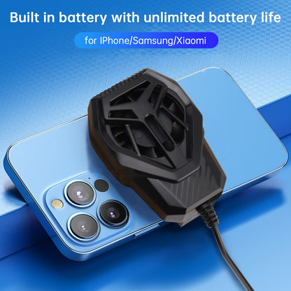 S-01 Mobile Phone Heatsink Cooling Battery Heatsink Back Clip Cooling Radiator