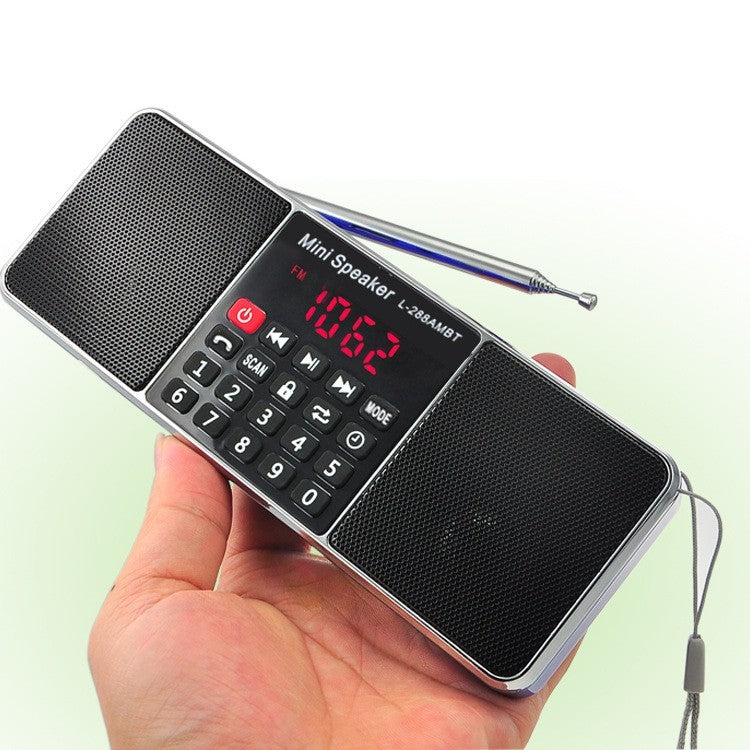 TR602 Portable Radio,FM/AM Rechargeable Digital Stereo Radio With Bluetooth,Gift