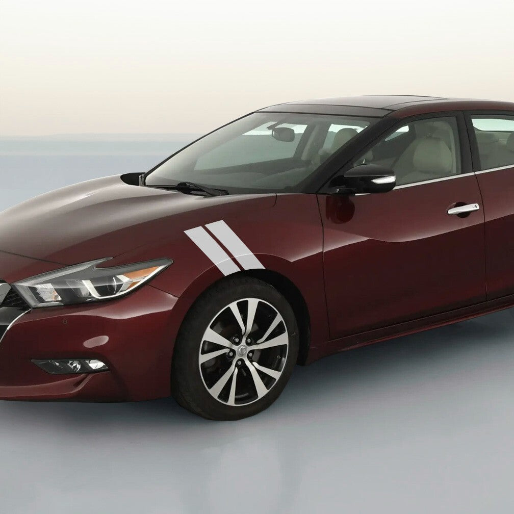 3" Fender Stripe Hash Mark Stripe Decal Graphic Kit For Nissan Maxima