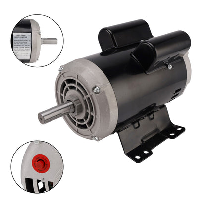 23378805 54421193 5HP Air Compressor Motor Fit For Ingersoll Rand 230V 3450 Rpm