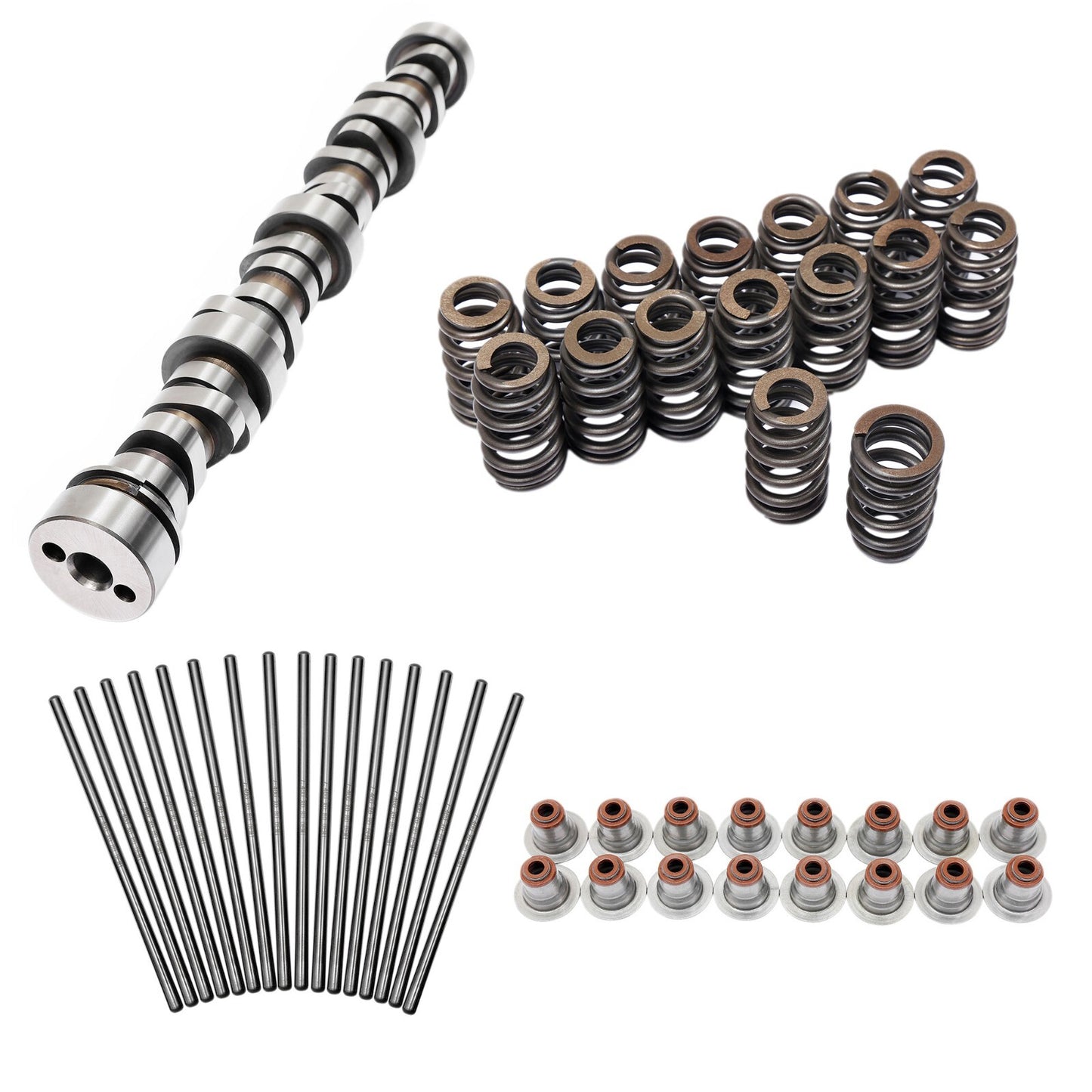 Stage 3 LS Truck Cam Kit for 1999-2013 Silverado Sierra 4.8L 5.3L 6.0L Engines