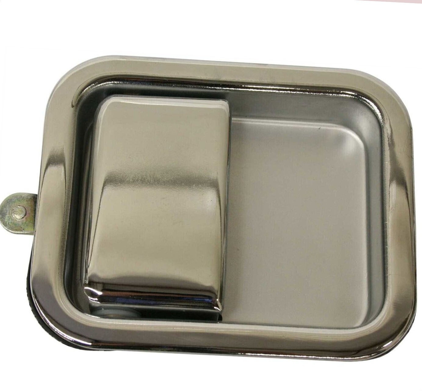 Exterior Door Handle For 97-2006 Jeep Wrangler (TJ) Set of 2 Front Chrome Metal