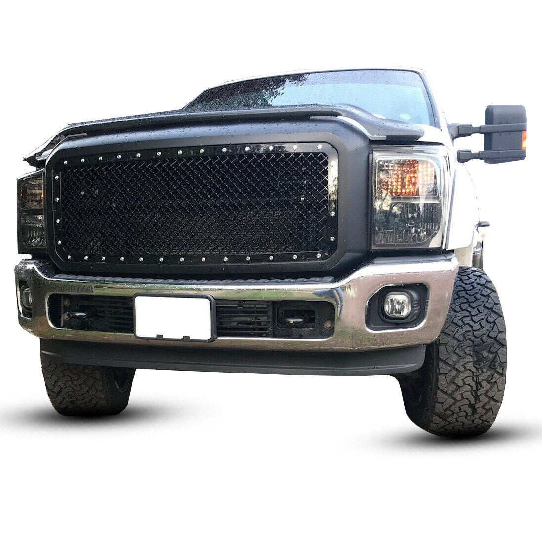Solid Spare Front Lower Valance Deflector For 2011-2016 Ford F-250 F-350 Super Duty 2WD