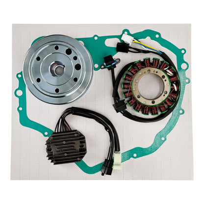 Kit Stator Rotor Regulator Rectifier Cover Gasket For Arctic Cat 400 ATV 03-08