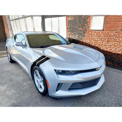 3" Dual Fender Stripe Hash Mark Stripe Decal Graphic Kit For Chevy Camaro