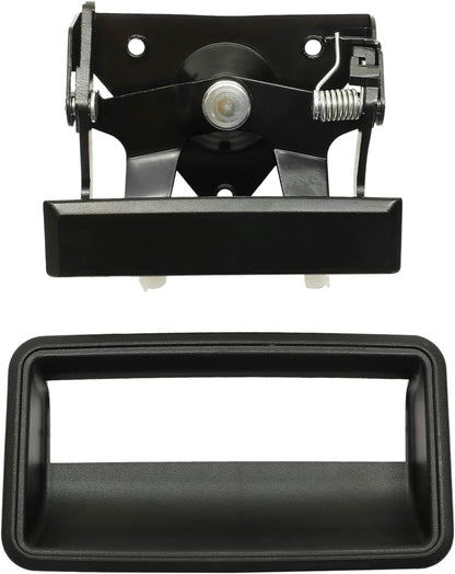Metal Tailgate Handle & Plastic Bezel Set for 1988-2000 GMC C/K 1500 2500 3500