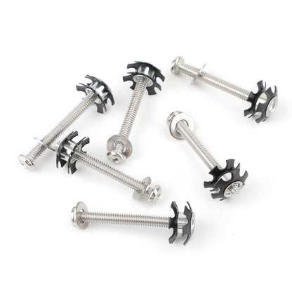 6x RV LADDER REPAIR KIT nuts Stainless Bunk Motorhome Parts Camper Trailer Coach