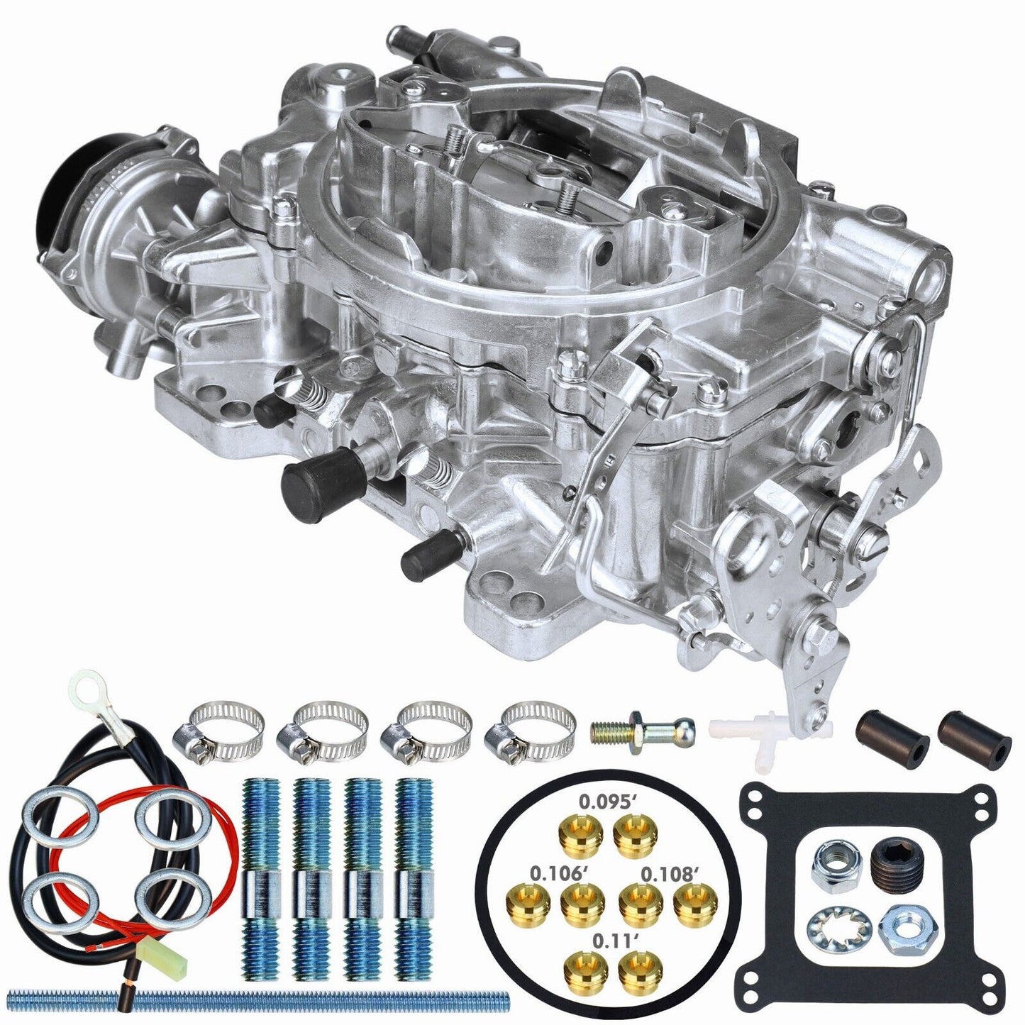 New 1406 Carburetor For Performer 600 CFM 4 BBL Electric Choke