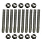 Stainless Exhaust Manifold Stud Kit for Ford 6.8L V10 - One Side, 10 pcs