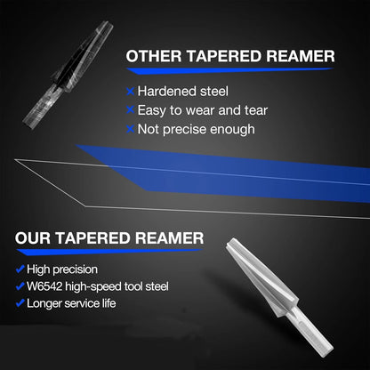 10 Degree Ball Joint Reamer Fit 6542 High-Speed Tool Steel Tapered Ball Joint